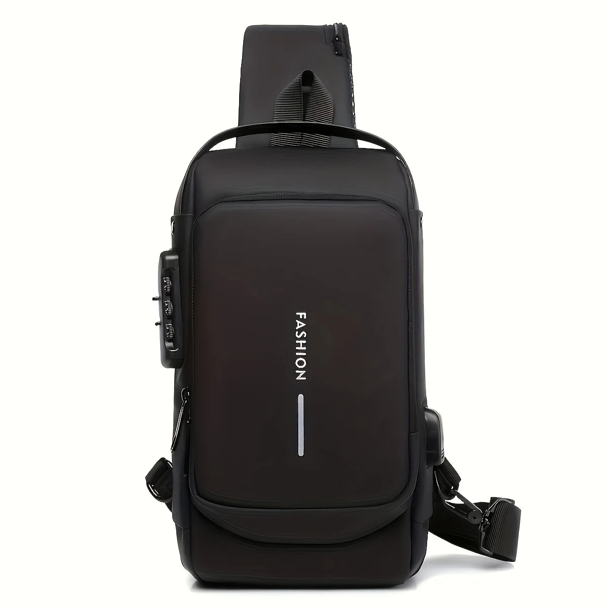 Men’s Stylish Anti-Theft Chest Bag – Durable Oxford Sling Backpack for Motorcycle & Outdoor Sports